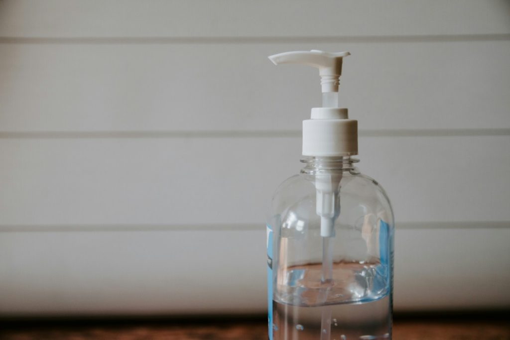 Botella de líquido con dispensador