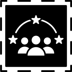 Grupo con estrellas brillantes